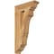Ekena Millwork Balboa Traditional Rough Sawn Bracket, Western Red Cedar, 4"W x 14"D x 26"H BKT04X14X26BOA01RWR - alternate 1